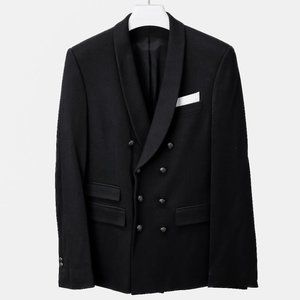 Neil Barrett Black Double Breasted Blazer